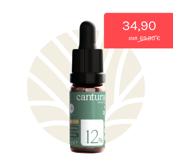 Cantura AKTIV 12 | CBD-Mund-Öl 10 ml
