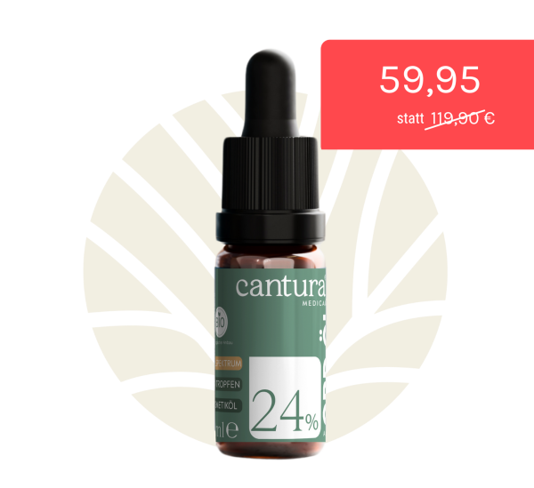Cantura AKTIV 24 | CBD-Mund-Öl 10 ml